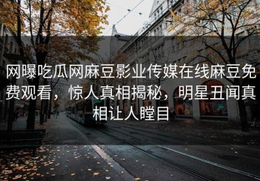 网曝吃瓜网麻豆影业传媒在线麻豆免费观看，惊人真相揭秘，明星丑闻真相让人瞠目